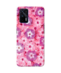 Natural pink flower Realme GT 5G Back Cover