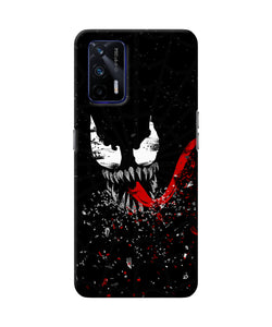 Venom black poster Realme GT 5G Back Cover