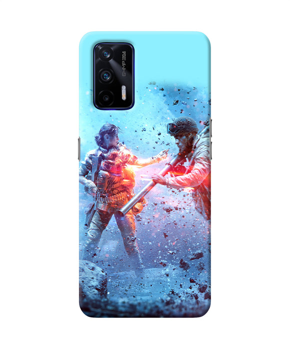 Pubg water fight Realme GT 5G Back Cover
