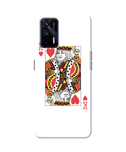 Heart king card Realme GT 5G Back Cover