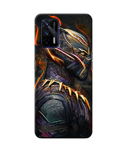 Black panther side face Realme GT 5G Back Cover