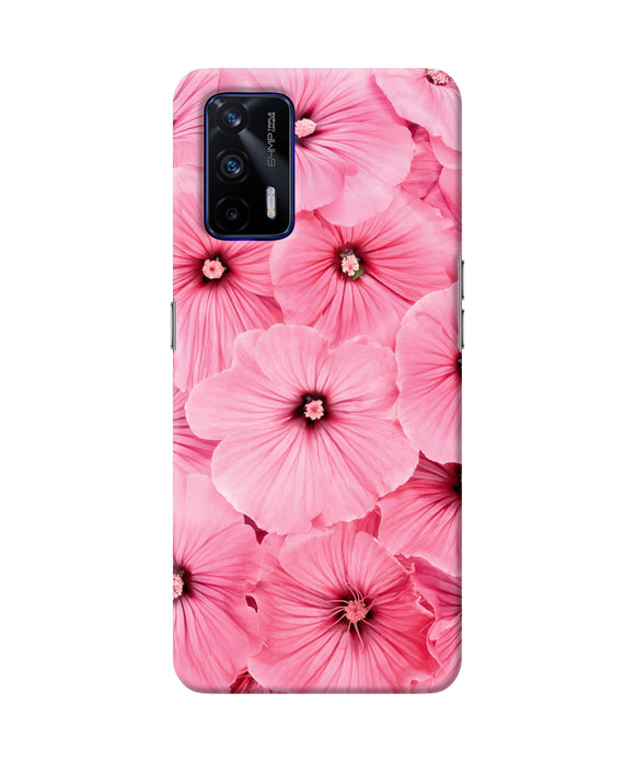 Pink flowers Realme GT 5G Back Cover