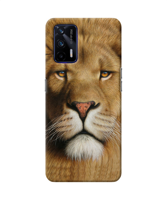 Nature lion poster Realme GT 5G Back Cover