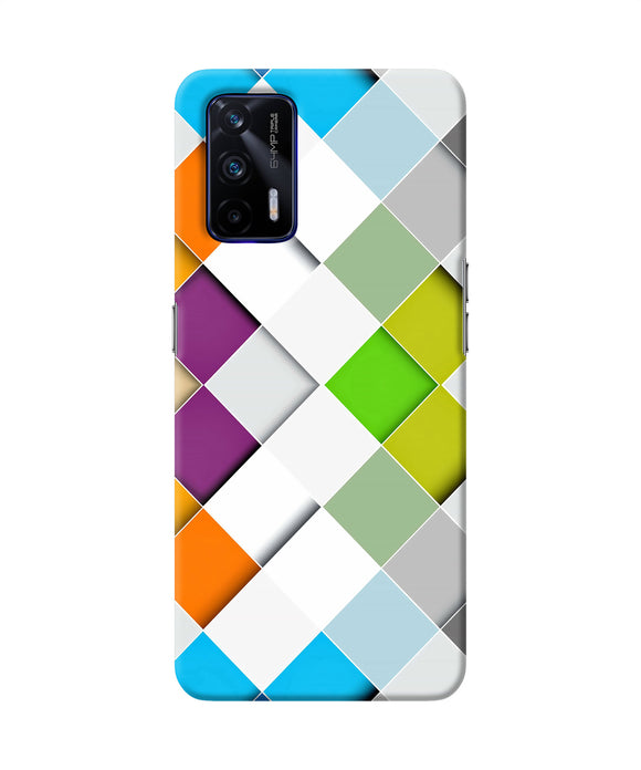 Abstract color box Realme GT 5G Back Cover