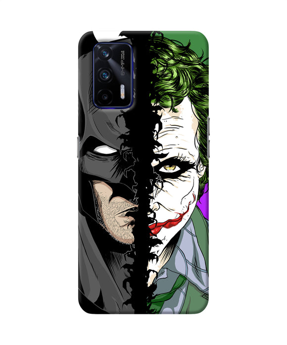 Batman vs joker half face Realme GT 5G Back Cover