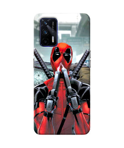 Deadpool with gun Realme GT 5G Back Cover