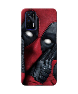 Thinking deadpool Realme GT 5G Back Cover