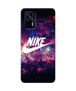 NIke galaxy logo Realme GT 5G Back Cover