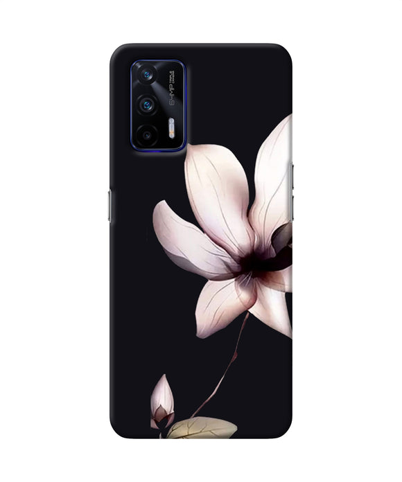 Flower white Realme GT 5G Back Cover