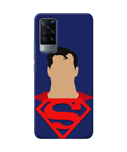 Superman Cape Vivo X60 Real 4D Back Cover