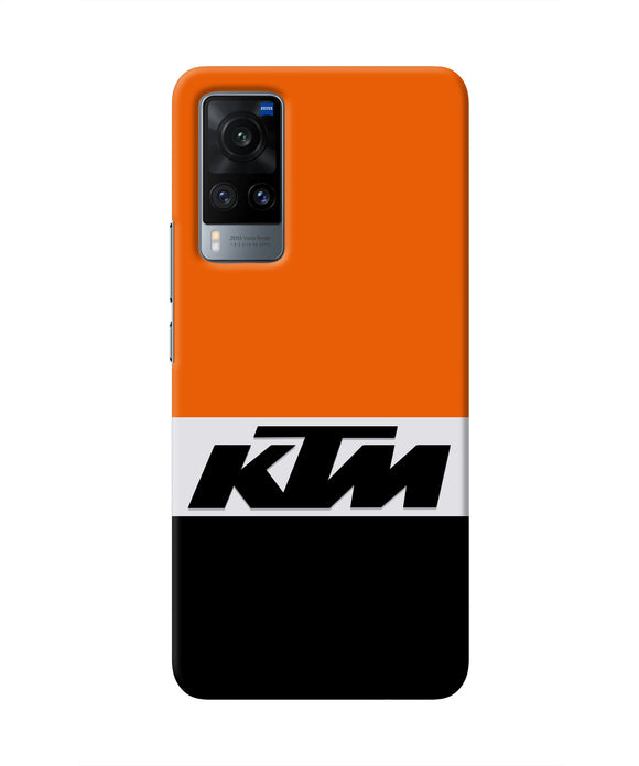KTM Colorblock Vivo X60 Real 4D Back Cover