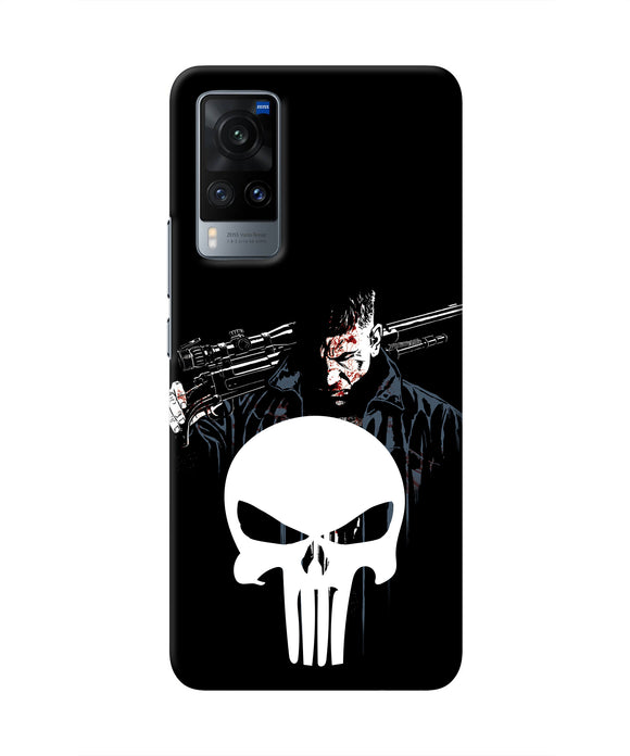 Punisher Character Vivo X60 Real 4D Back Cover