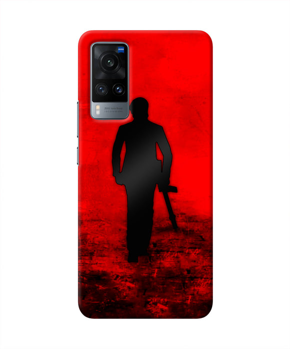 Rocky Bhai with Gun Vivo X60 Real 4D Back Cover