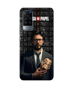 Money Heist Professor with Mask Vivo X60 Back Cover