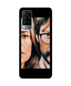 Money Heist Professor With Rachel Vivo X60 Back Cover