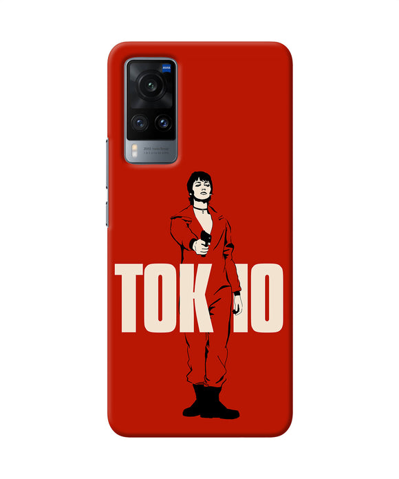 Money Heist Tokyo With Gun Vivo X60 Back Cover