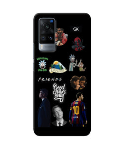 Positive Characters Vivo X60 Back Cover