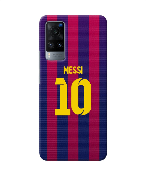 Messi 10 tshirt Vivo X60 Back Cover