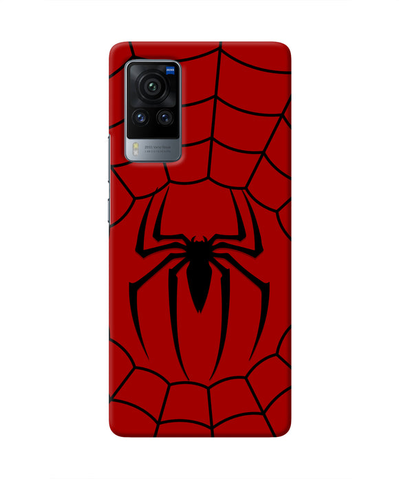 Spiderman Web Vivo X60 Pro Real 4D Back Cover