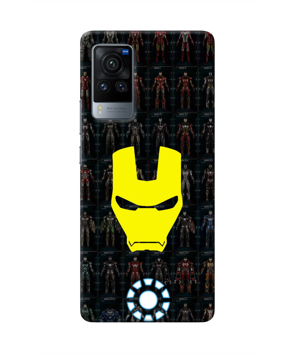 Iron Man Suit Vivo X60 Pro Real 4D Back Cover