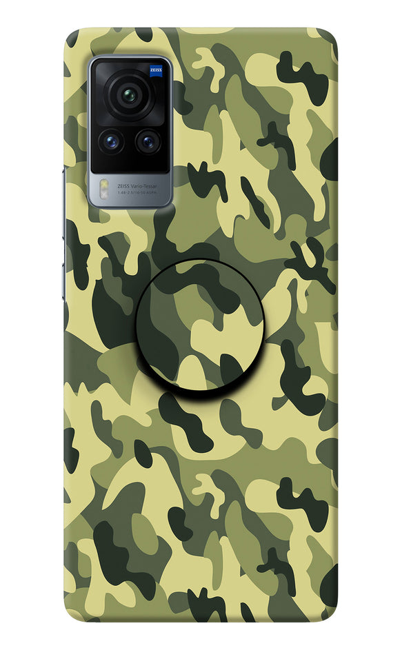 Camouflage Vivo X60 Pro Pop Case