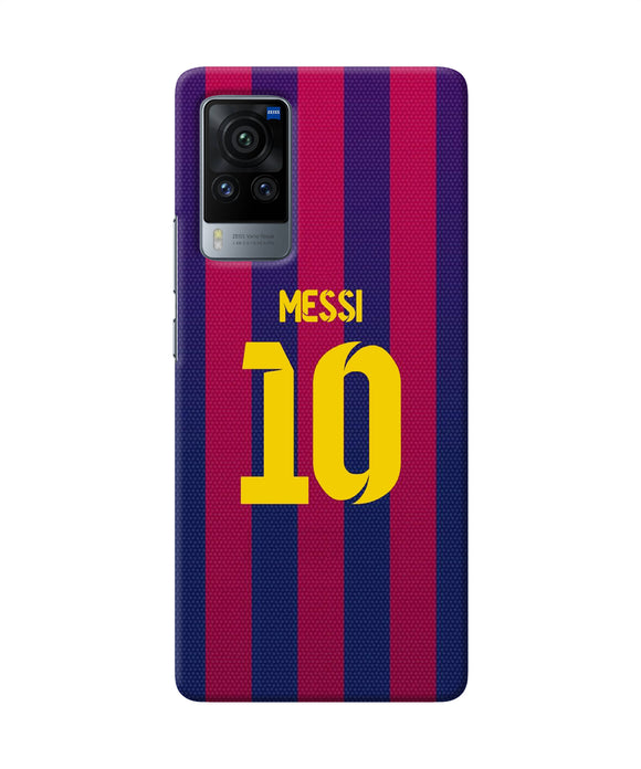 Messi 10 tshirt Vivo X60 Pro Back Cover