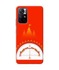 Ram Mandir Bow Arrow Redmi Note 11T 5G Back Cover