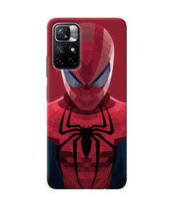 Spiderman Art Redmi Note 11T 5G Real 4D Back Cover