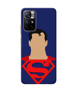 Superman Cape Redmi Note 11T 5G Real 4D Back Cover