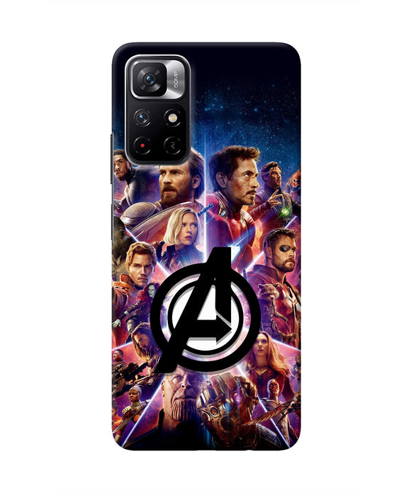 Avengers Superheroes Redmi Note 11T 5G Real 4D Back Cover