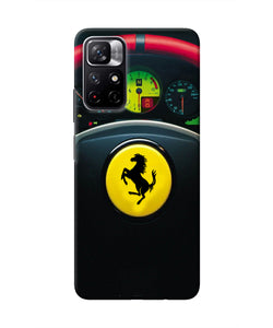 Ferrari Steeriing Wheel Redmi Note 11T 5G Real 4D Back Cover