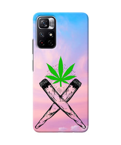 Weed Dreamy Redmi Note 11T 5G Real 4D Back Cover