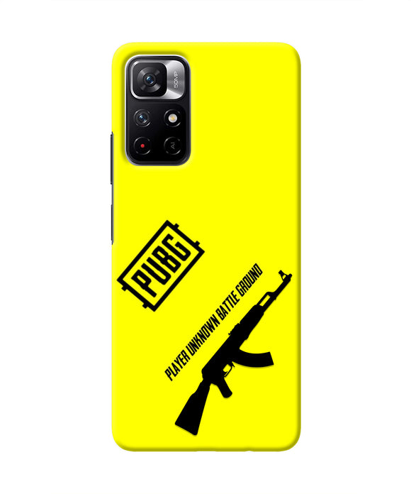 PUBG AKM Gun Redmi Note 11T 5G Real 4D Back Cover