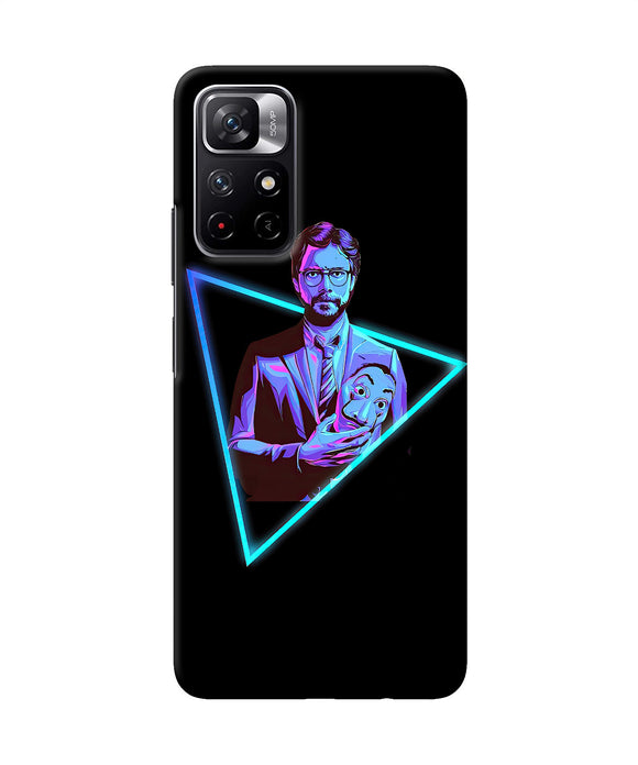 Money Heist Professor In Pub Redmi Note 11T 5G Back Cover