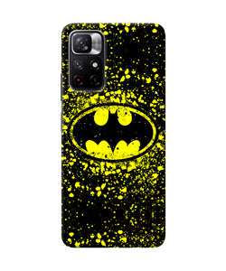 Batman last knight print yellow Redmi Note 11T 5G Back Cover