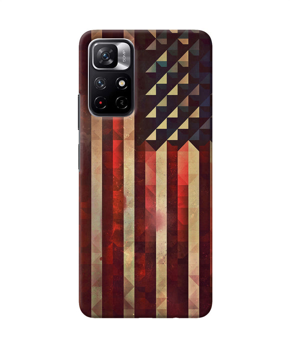 Vintage US flag Redmi Note 11T 5G Back Cover