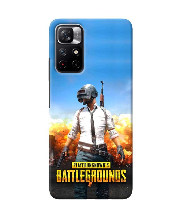 Pubg poster Redmi Note 11T 5G Back Cover