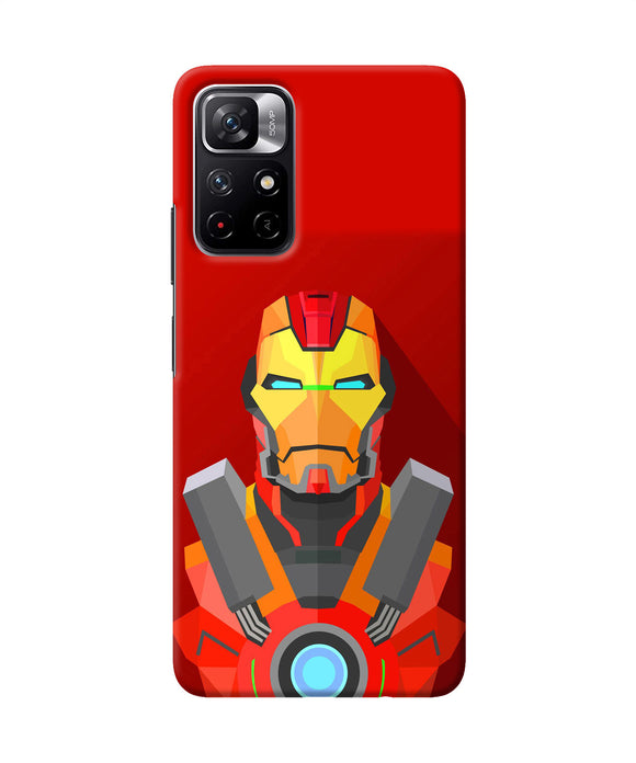 Ironman print Redmi Note 11T 5G Back Cover