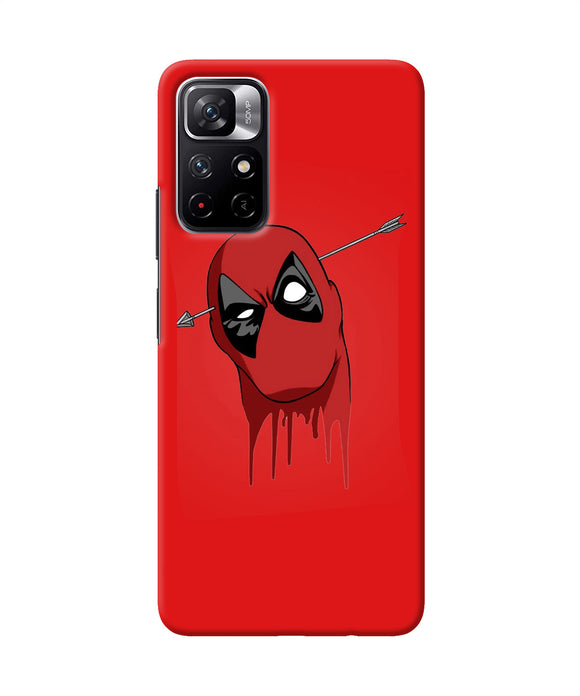 Funny deadpool Redmi Note 11T 5G Back Cover