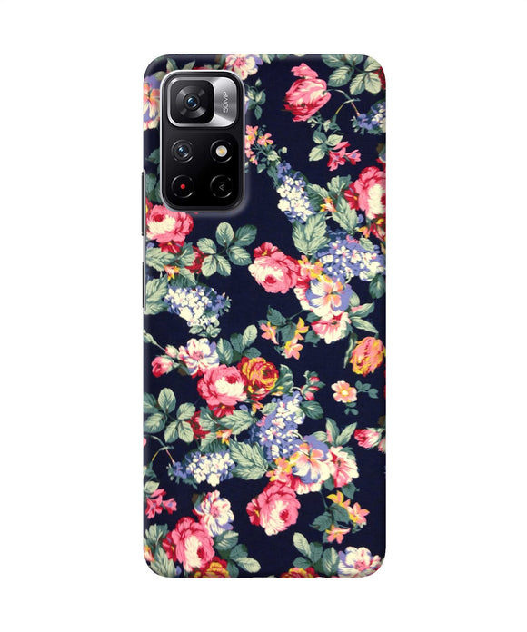 Natural flower print Redmi Note 11T 5G Back Cover