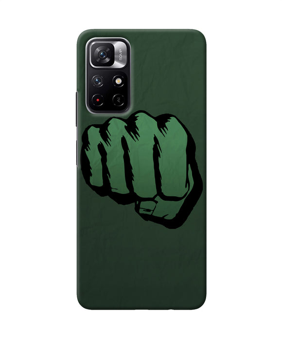 Hulk smash logo Redmi Note 11T 5G Back Cover