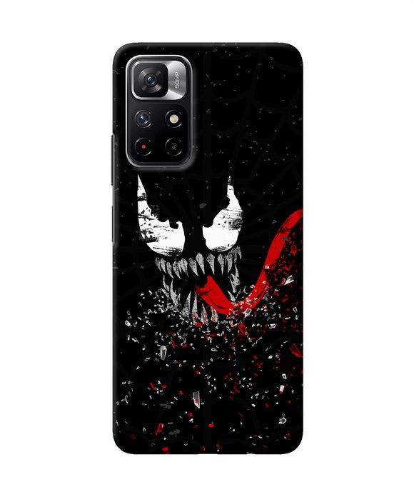 Venom black poster Redmi Note 11T 5G Back Cover