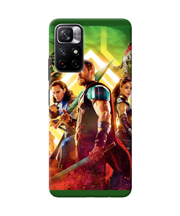 Avengers thor poster Redmi Note 11T 5G Back Cover