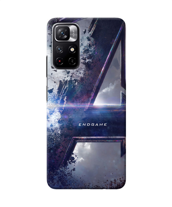 Avengers end game poster Redmi Note 11T 5G Back Cover