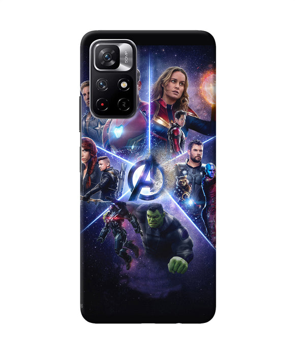 Avengers super hero poster Redmi Note 11T 5G Back Cover