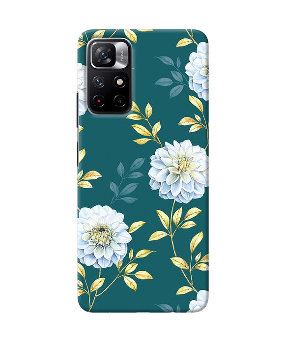 Flower canvas Redmi Note 11T 5G Back Cover