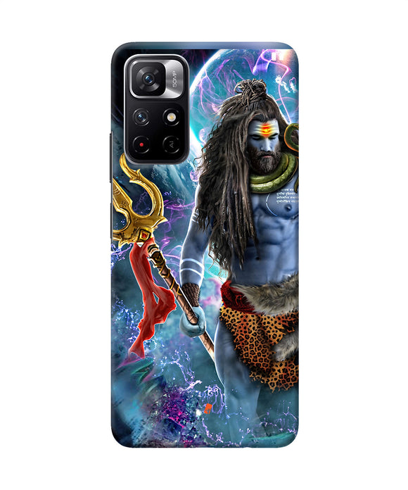 Lord shiva universe Redmi Note 11T 5G Back Cover