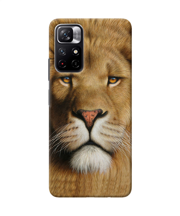 Nature lion poster Redmi Note 11T 5G Back Cover