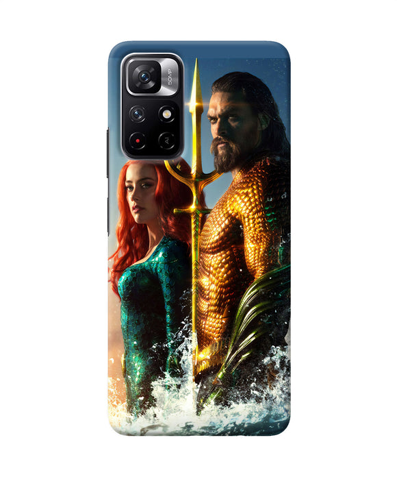 Aquaman couple Redmi Note 11T 5G Back Cover