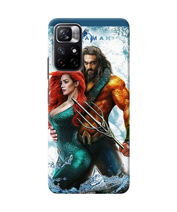 Aquaman couple water Redmi Note 11T 5G Back Cover